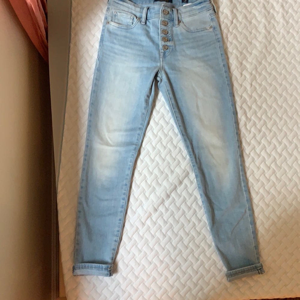 High rise jeans